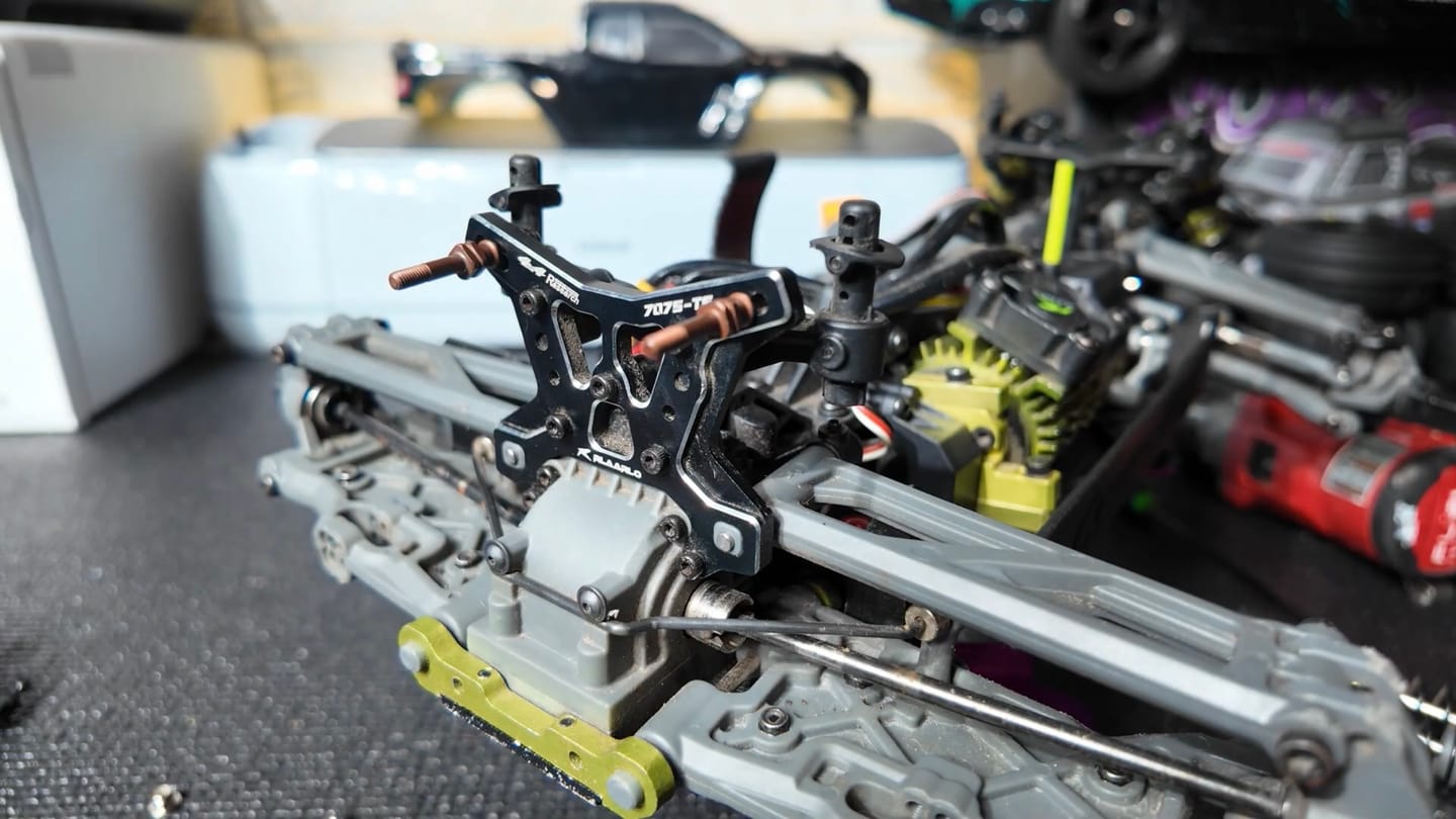 Customer photo review of S2 Alloy Steel Front & Rear Shock Stand For RZ001