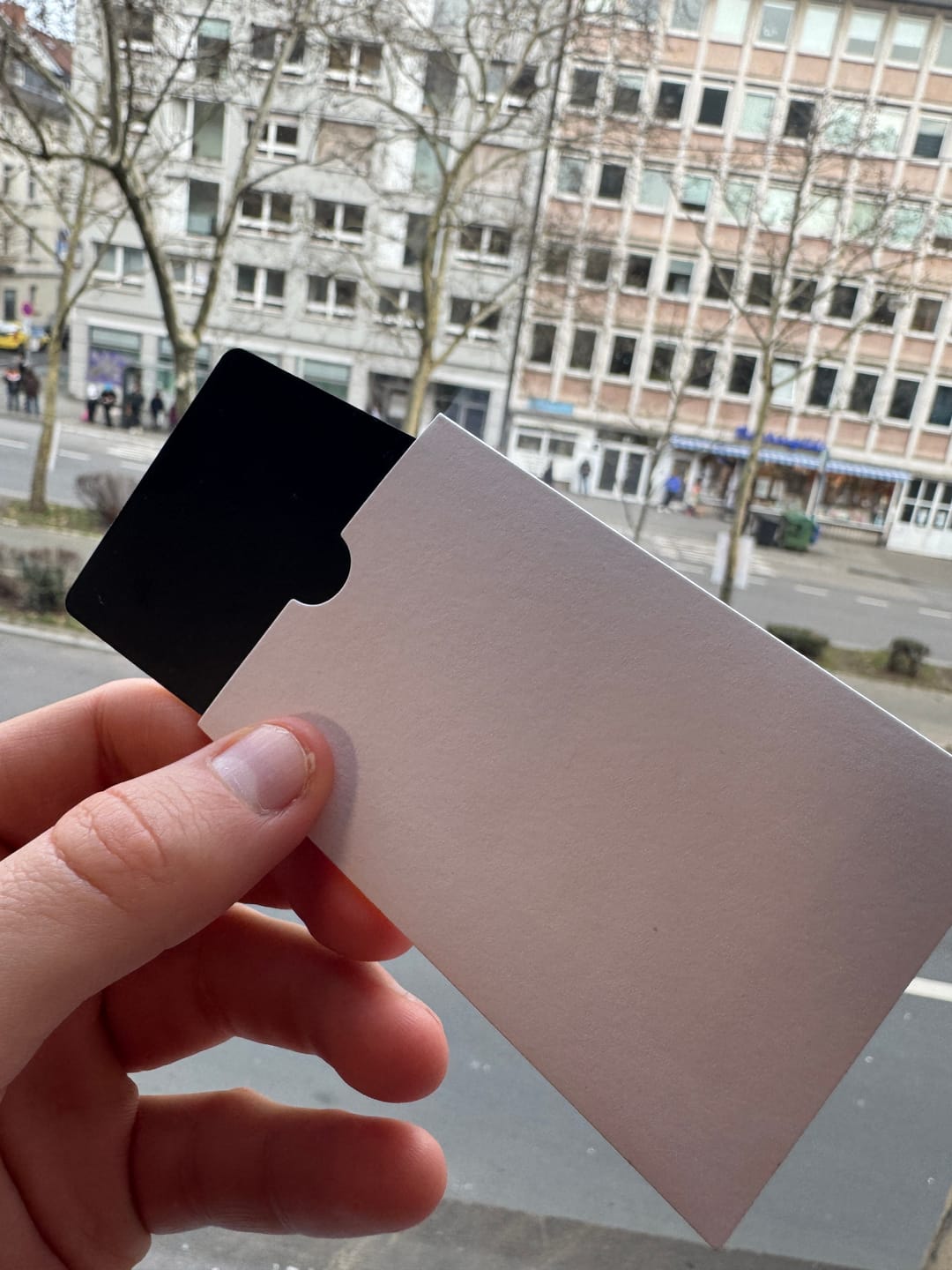Customer photo review of Digitale Visitenkarte mit NFC & QR-Code