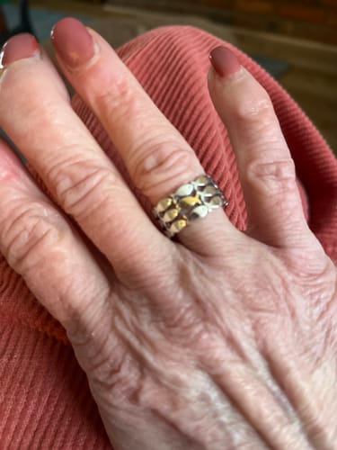 Customer photo review of Swim Against The Current Ring