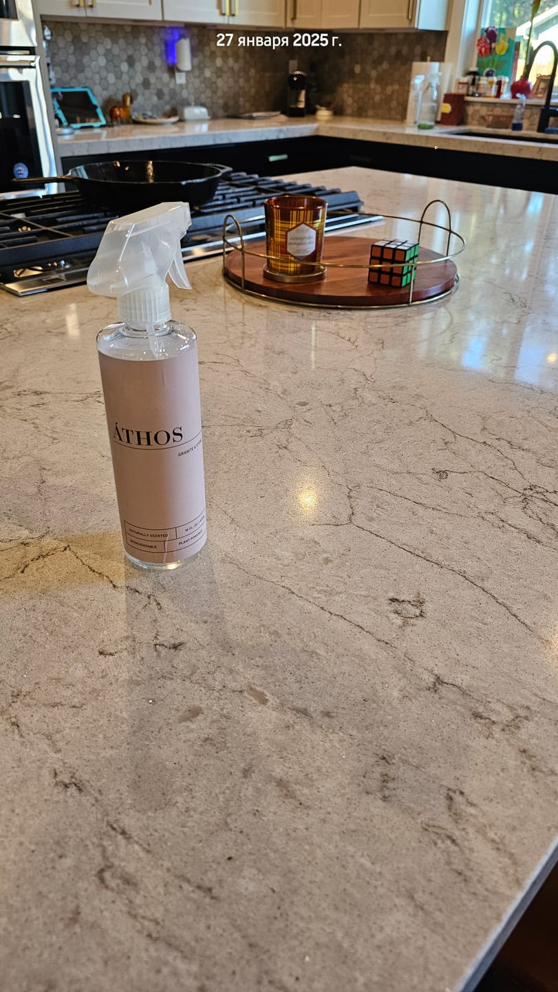 Customer photo review of Stone Shine & Polish Concentrate 4x