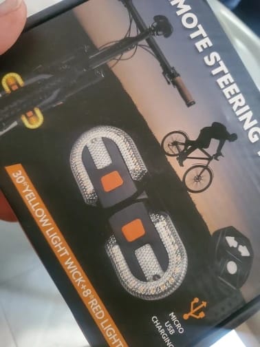Customer photo review of Kit clignotant vélo Splity™