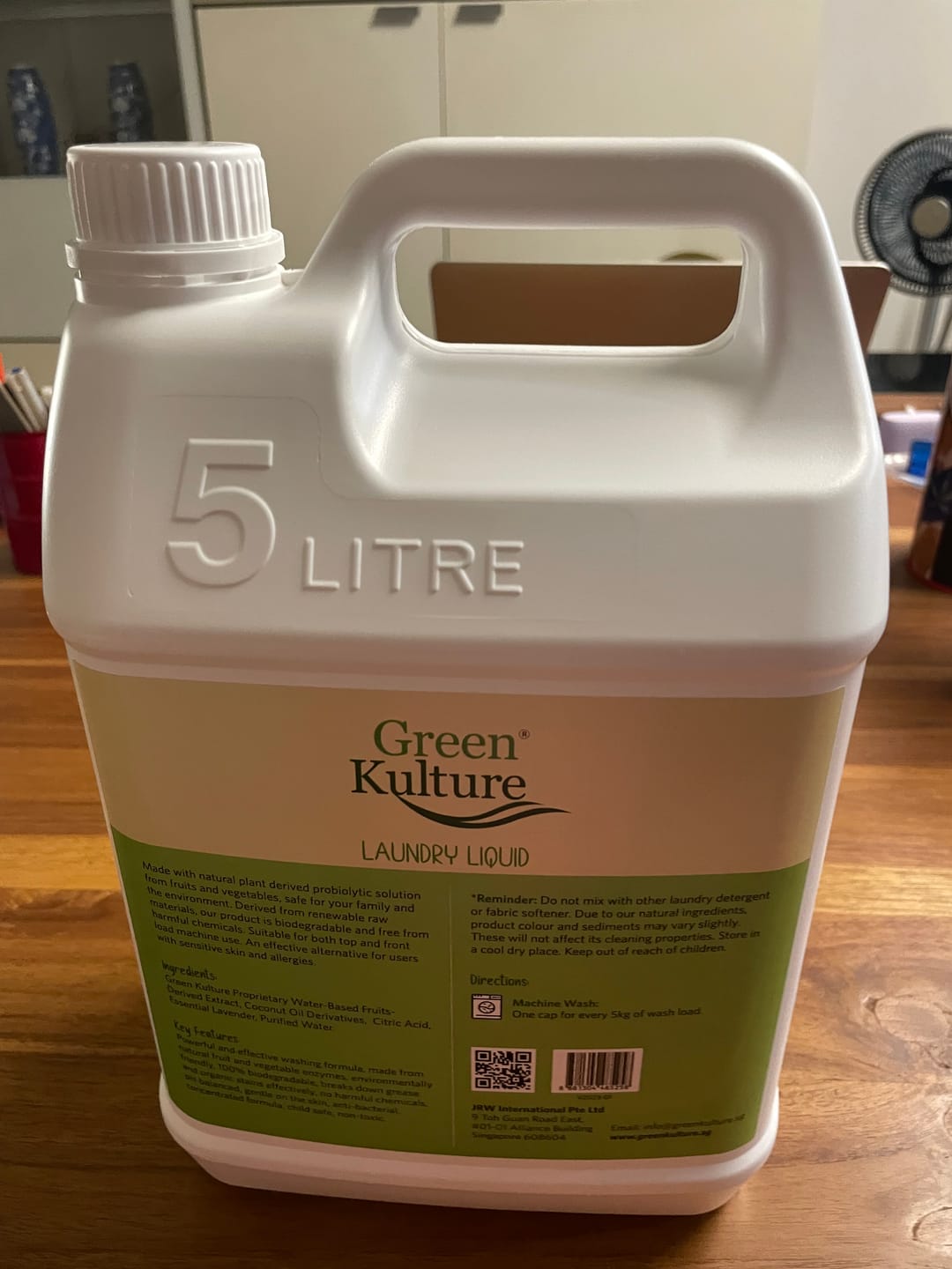 Customer photo review of Laundry Liquid - 5L