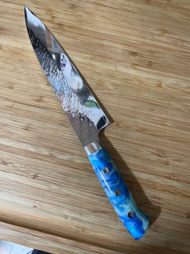 Customer photo review of Takeshi Saji STRIX Gyuto 205 mm