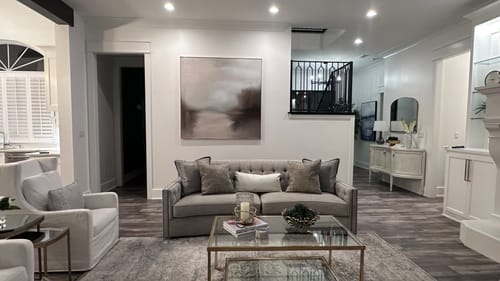 Customer photo review of Modern Abstract Painting #ABLS38