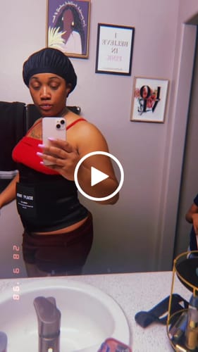 Customer video review of Hourglass Girdle