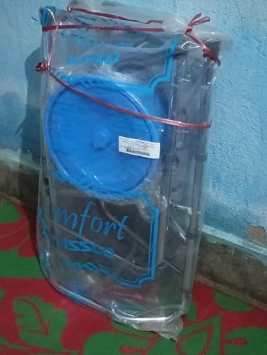 Customer photo review of Comfort Chrome Folding Commode Chair