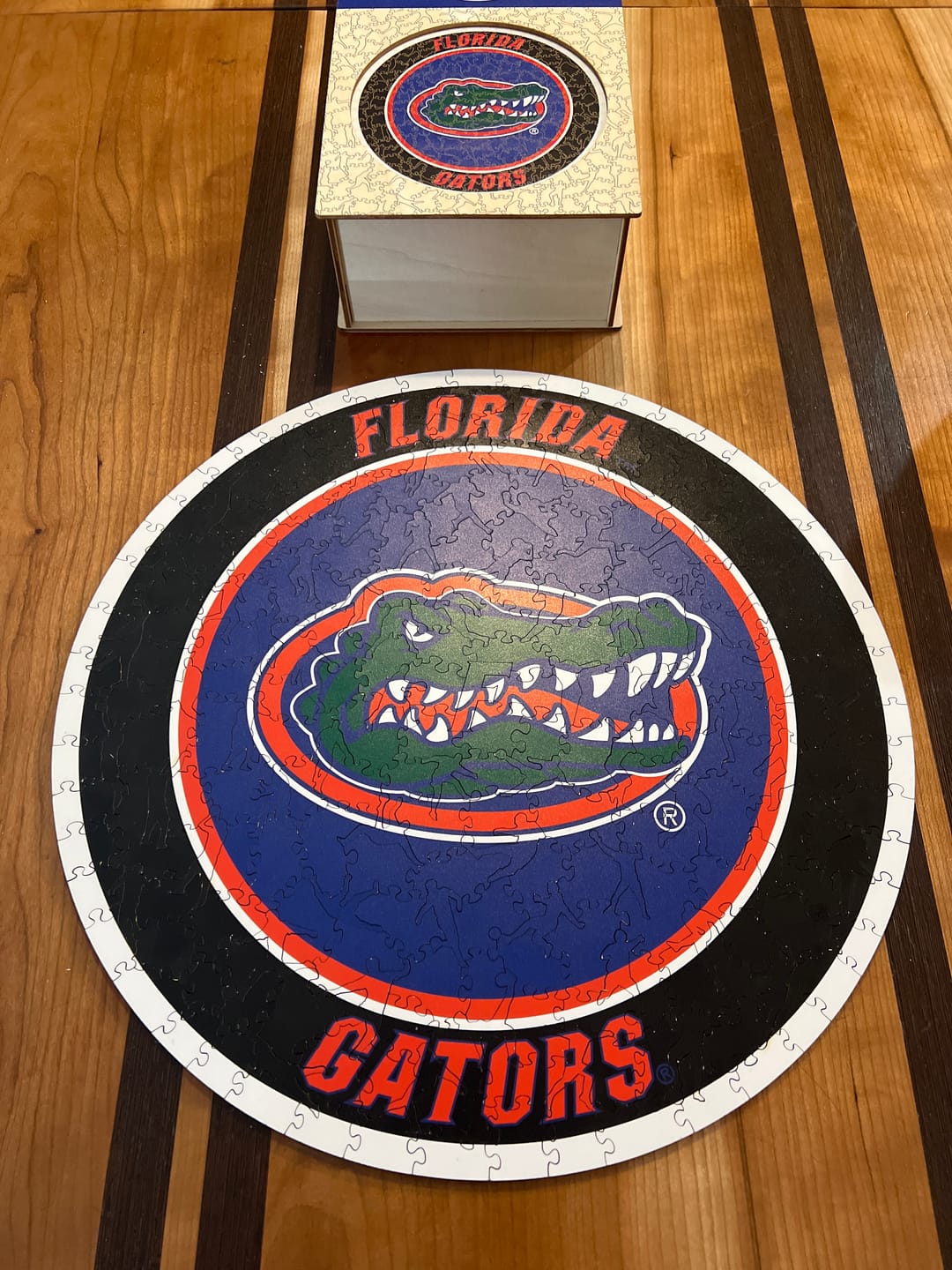 Customer photo review of University of Florida - Wooden Puzzle