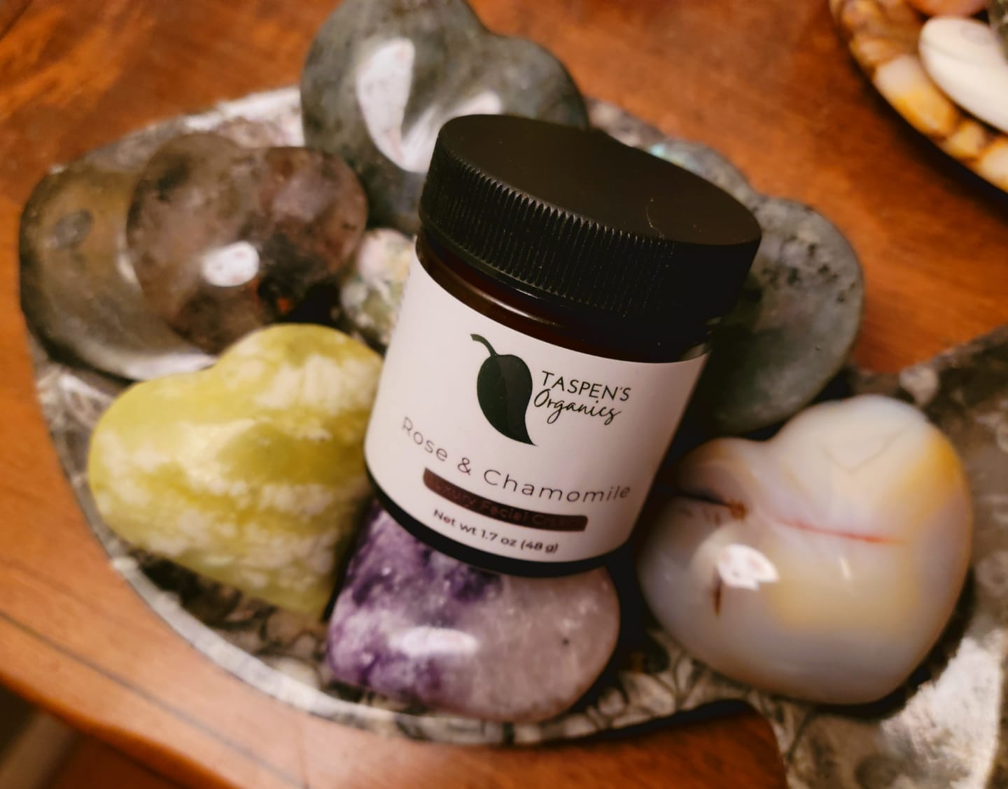 Customer photo review of Rose & Chamomile Luxury Facial Cream