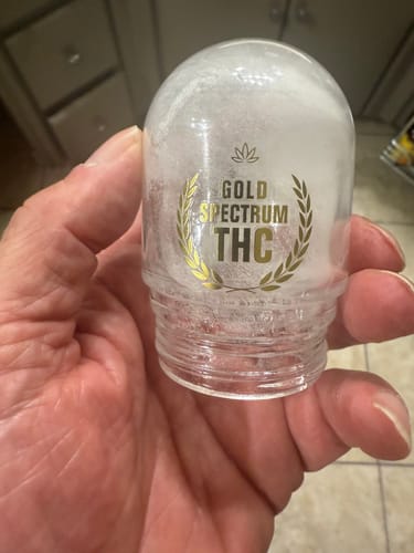 Customer photo review of Gold Spectrum THCA Flower - Snowball of the Month