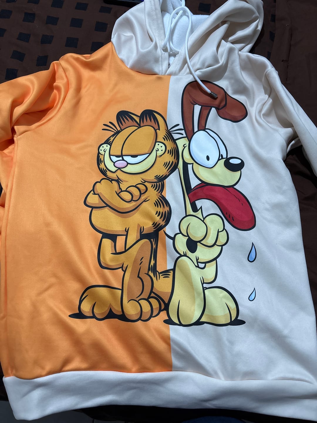 Customer photo review of Sudadera Garfield y Odie Duo