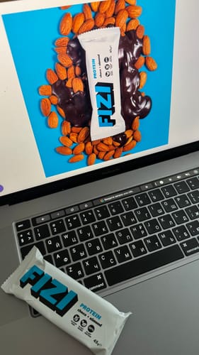 Customer photo review of Choco + almond x10 шт.