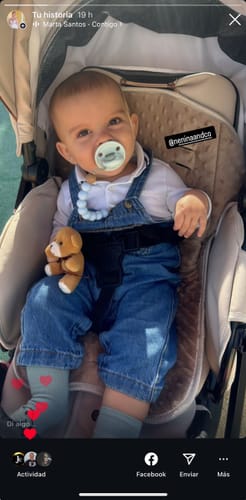 Customer photo review of Pack 4 Chupetes DIAMOND Fisiológicos