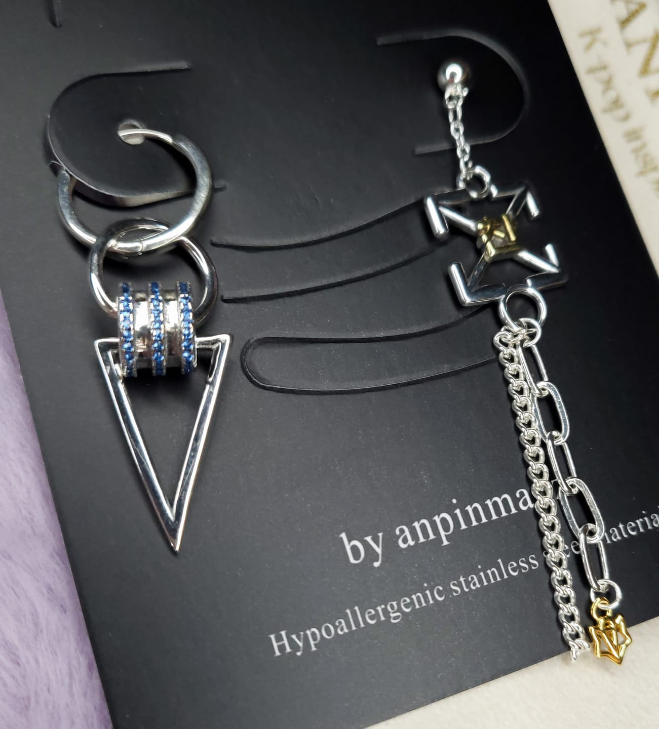 Customer photo review of Bangchan earrings (preorder)