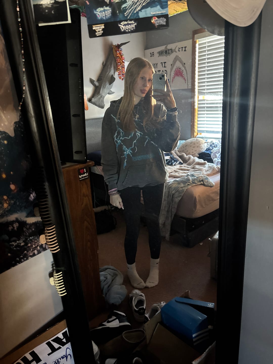 Customer photo review of Aelfric Eden Lightning Graphic Hoodie