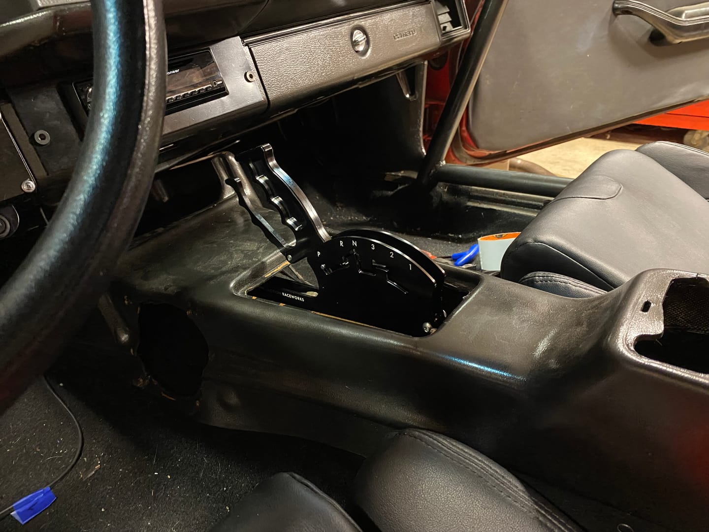 Customer photo review of TH350 3 Speed Forward Pattern Operator Series Billet Shifter Front Exit