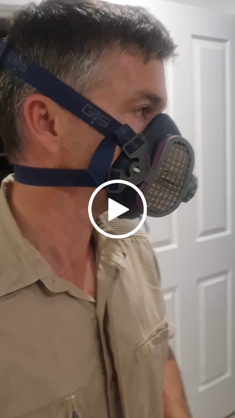 Customer video review of GVS Elipse® P100 | Dustproof Respirator (SPR451 / SPR457)
