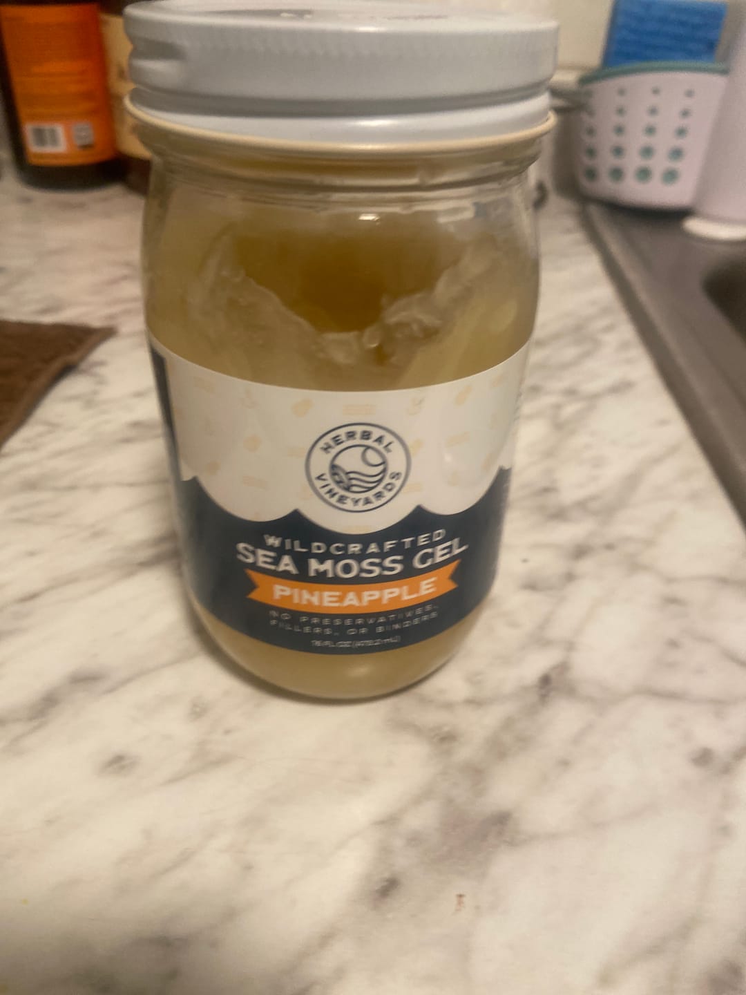 Customer photo review of EXCLUSIVE PINEAPPLE SEA MOSS GEL