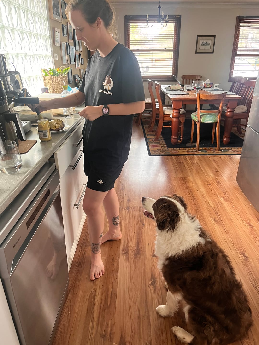 Customer photo review of Collies & Coldies Tee