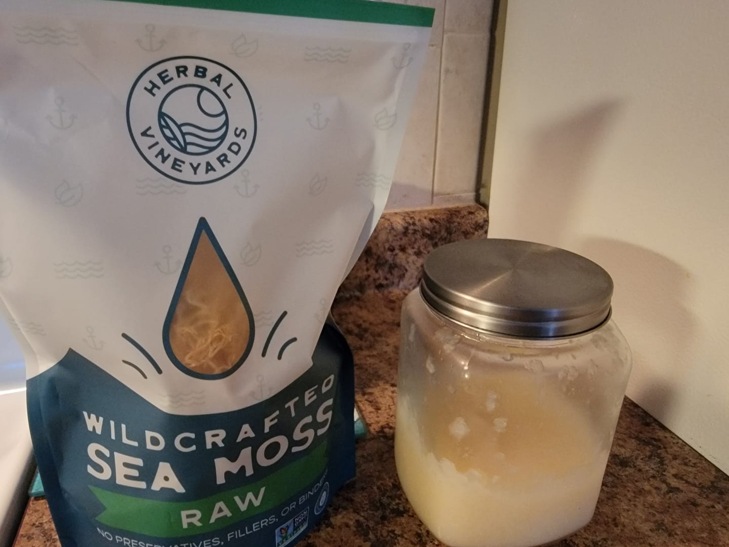 Customer photo review of PREMIUM RAW SEA MOSS