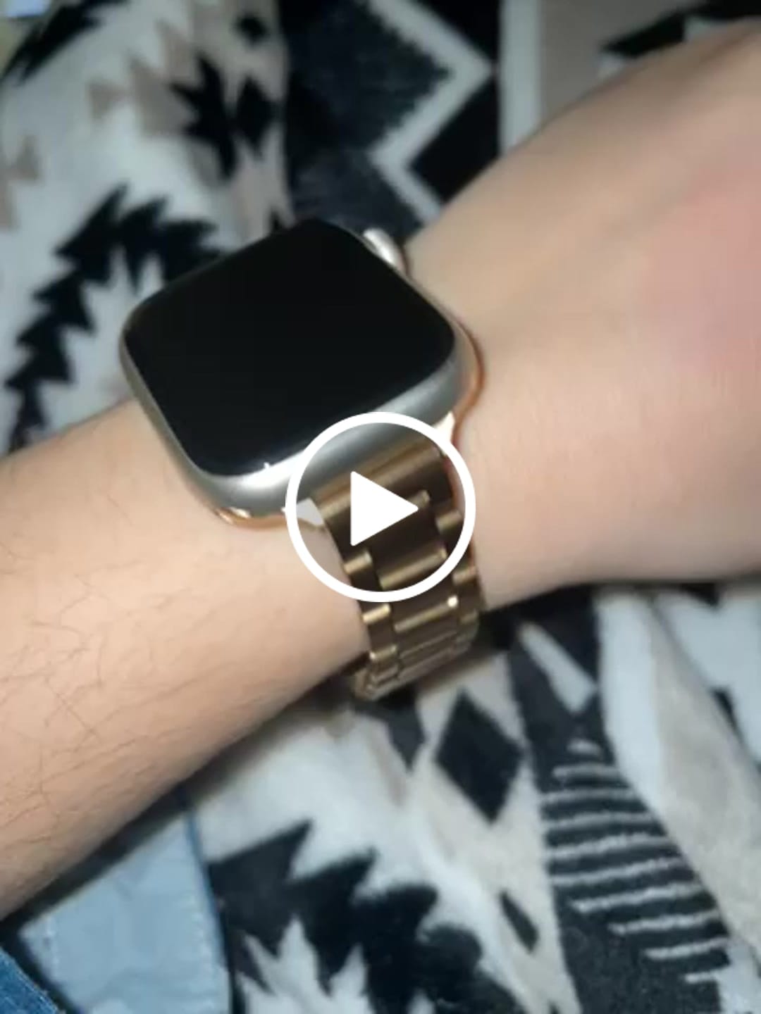 Customer video review of Kyoto Metal Strap