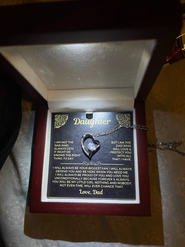 Customer photo review of To My Daughter - Love Dad - Beautiful Gift Set - SS559