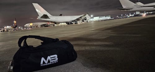 Customer photo review of Elite Hybrid Gym Bag