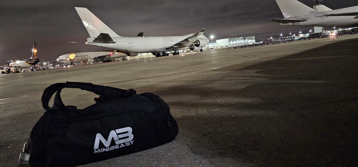 Customer photo review of Elite Hybrid Gym Bag