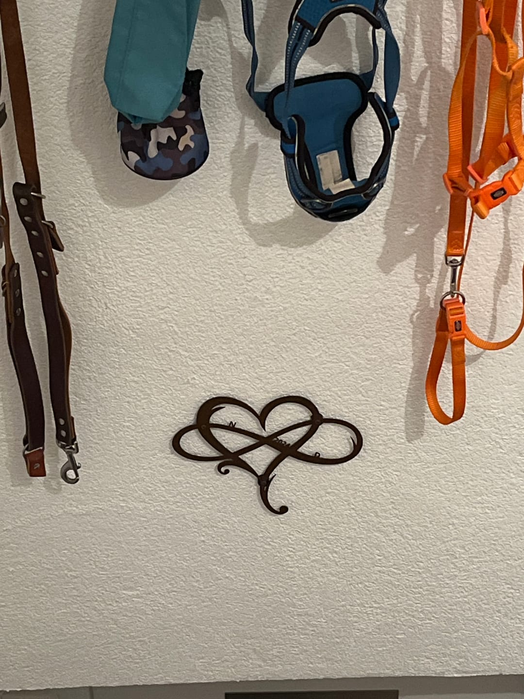 Customer photo review of Infinity Herz mit Wunschtext aus edlem Stahl (personalisierbar)