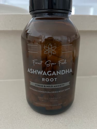 Customer photo review of Organic Ashwagandha Capsules