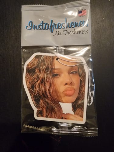 Customer photo review of Custom Shape Air Freshener