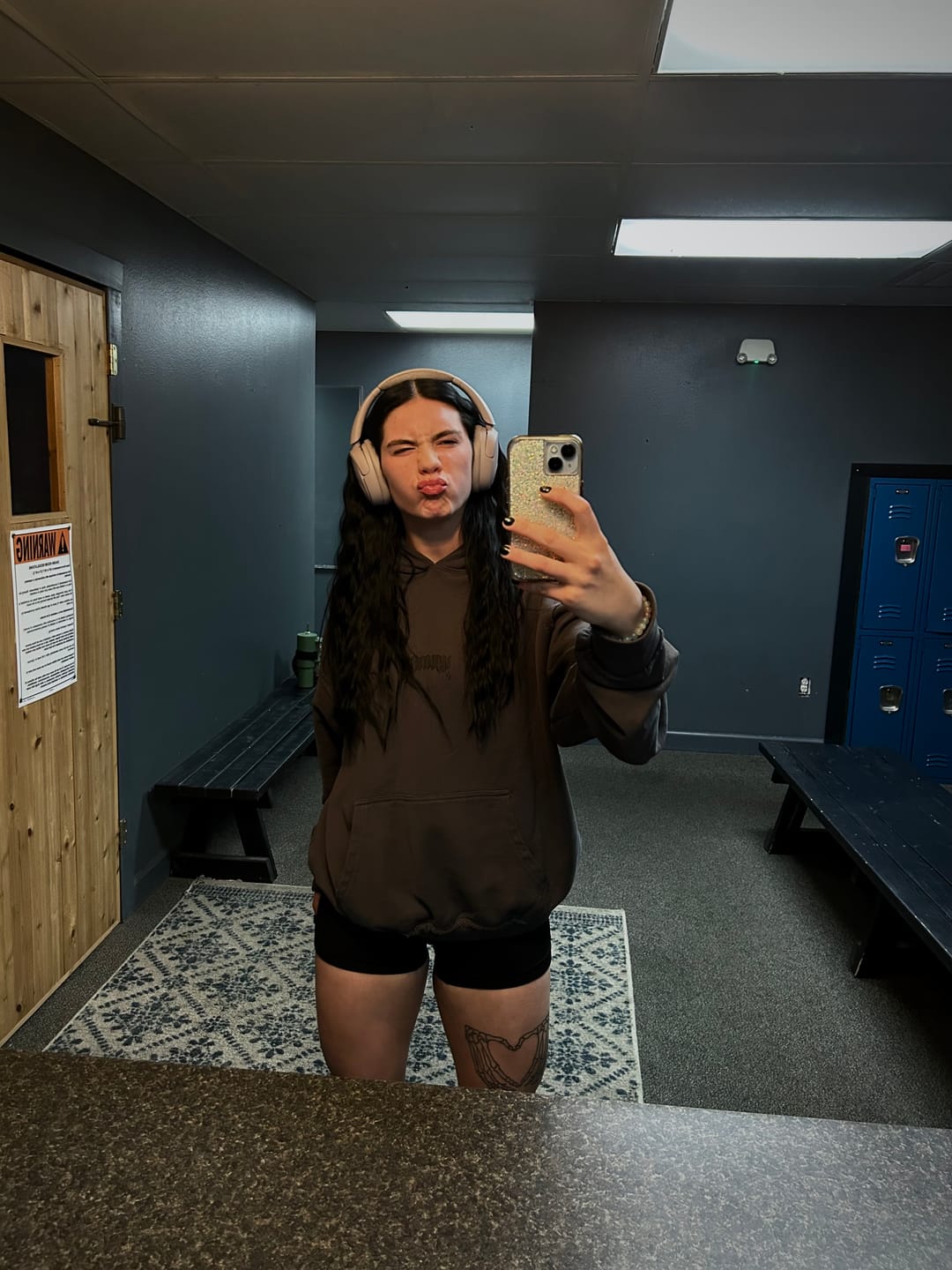 Customer photo review of W549 Rebel Hoodie