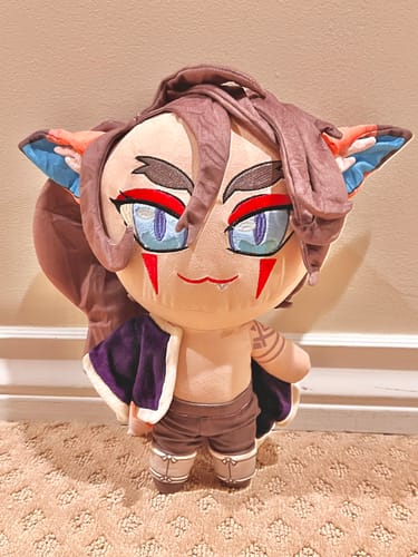 Customer photo review of Turn Kid's Drawings into Plushies