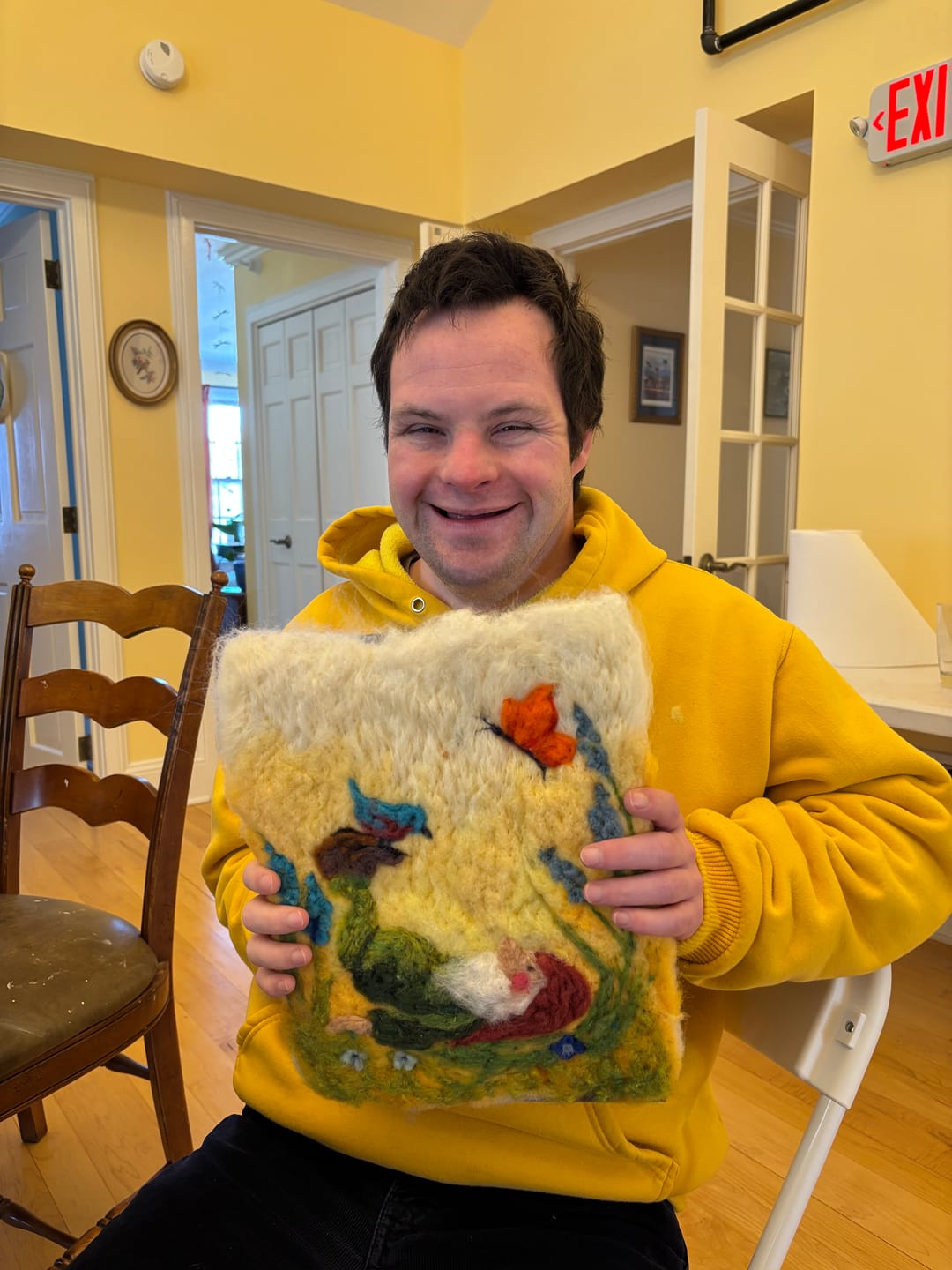 Customer photo review of Felter's Fleece - 1 oz.