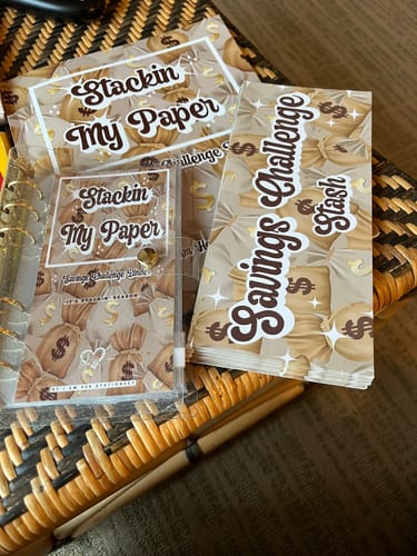 Customer photo review of The Stackin My Paper Duo