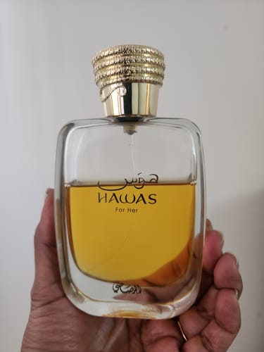 Customer photo review of Rasasi Hawas For Her Eau De Parfum 100ml