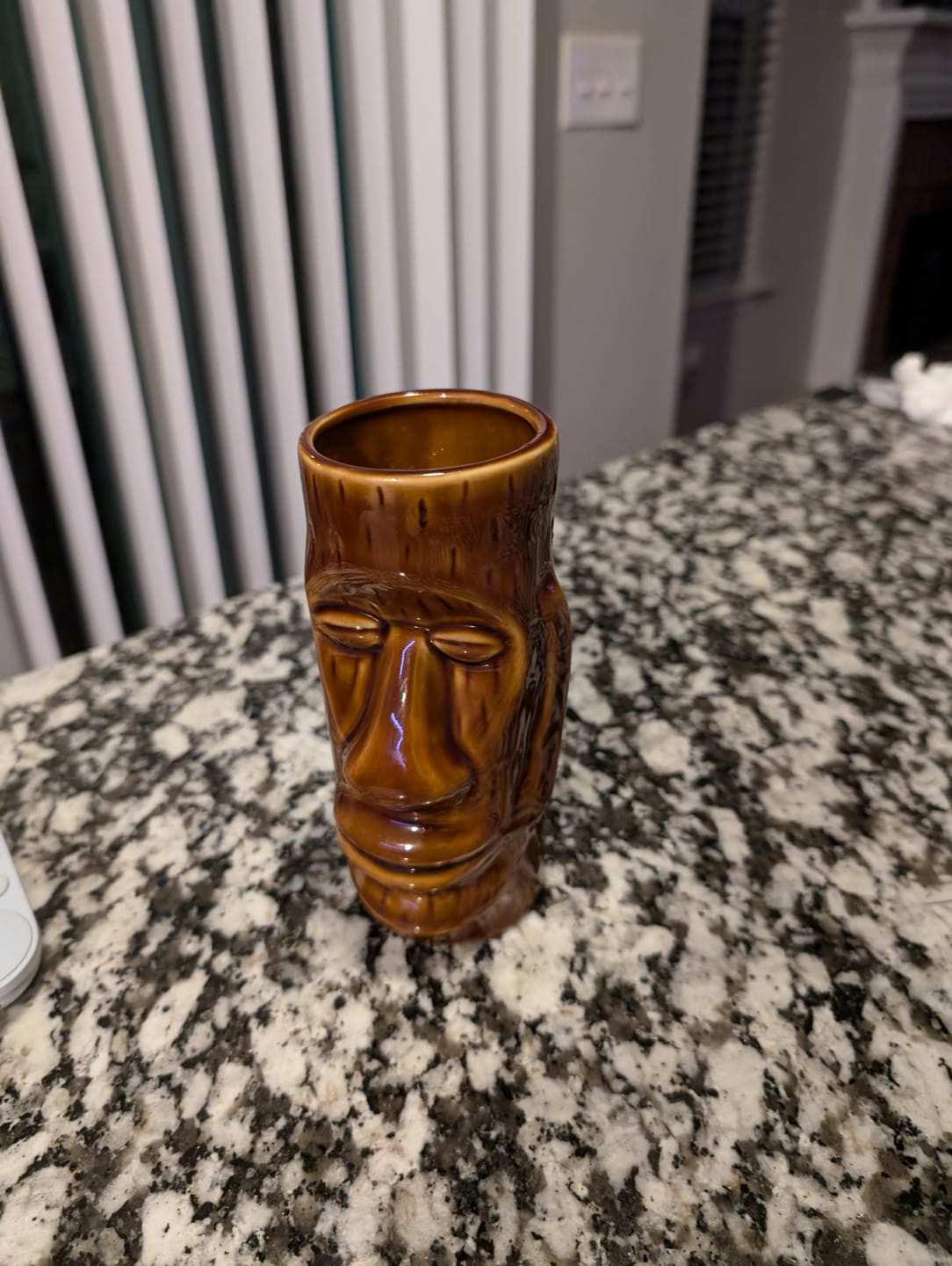 Customer photo review of Ceramic Tiki Mugs, Set of 8 - 18-23.5oz - Perfect for Exotic Cocktails, Iced Tea, Soda, Mai Tai, Long Island