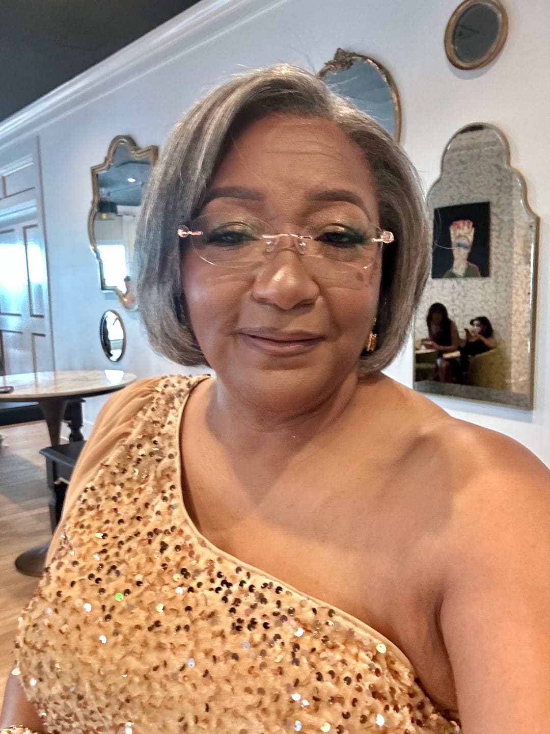 Customer photo review of Daisy Eyeglasses