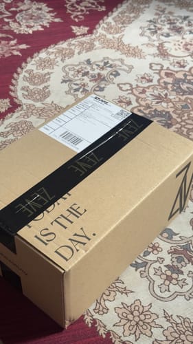 Customer photo review of Cross Strap Sandal - Black Woven (Cloud Sole)