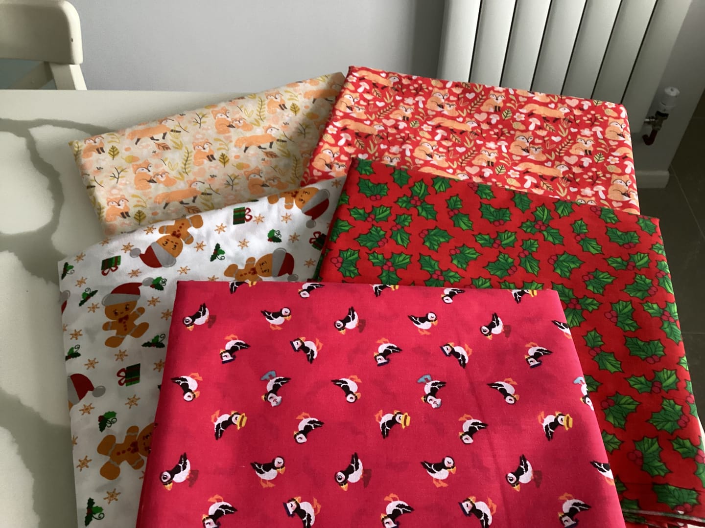 Customer photo review of Fox Family Polycotton Fabric
