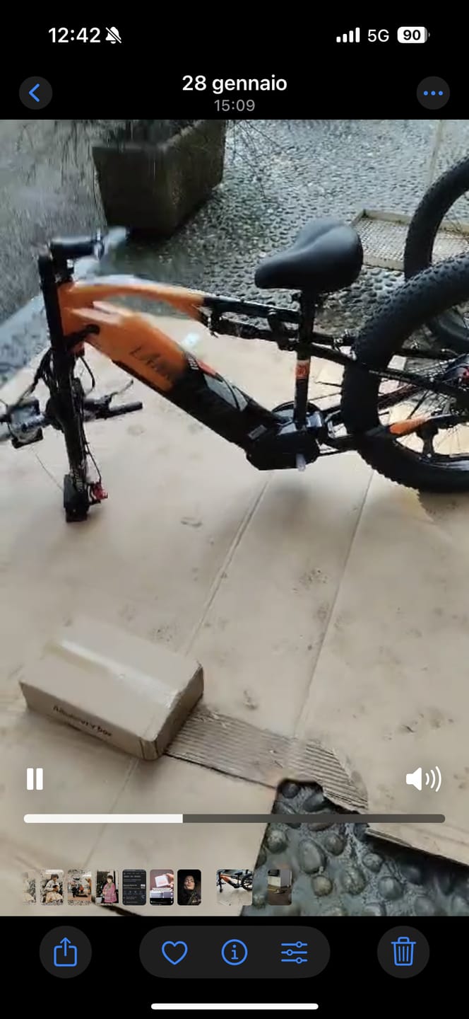 Customer photo review of Lankeleisi MG800 Max 1000W*2 26" Fat Bike Dual Motor Trail E-Mountain Bike 48V 20Ah Battery E-MTB