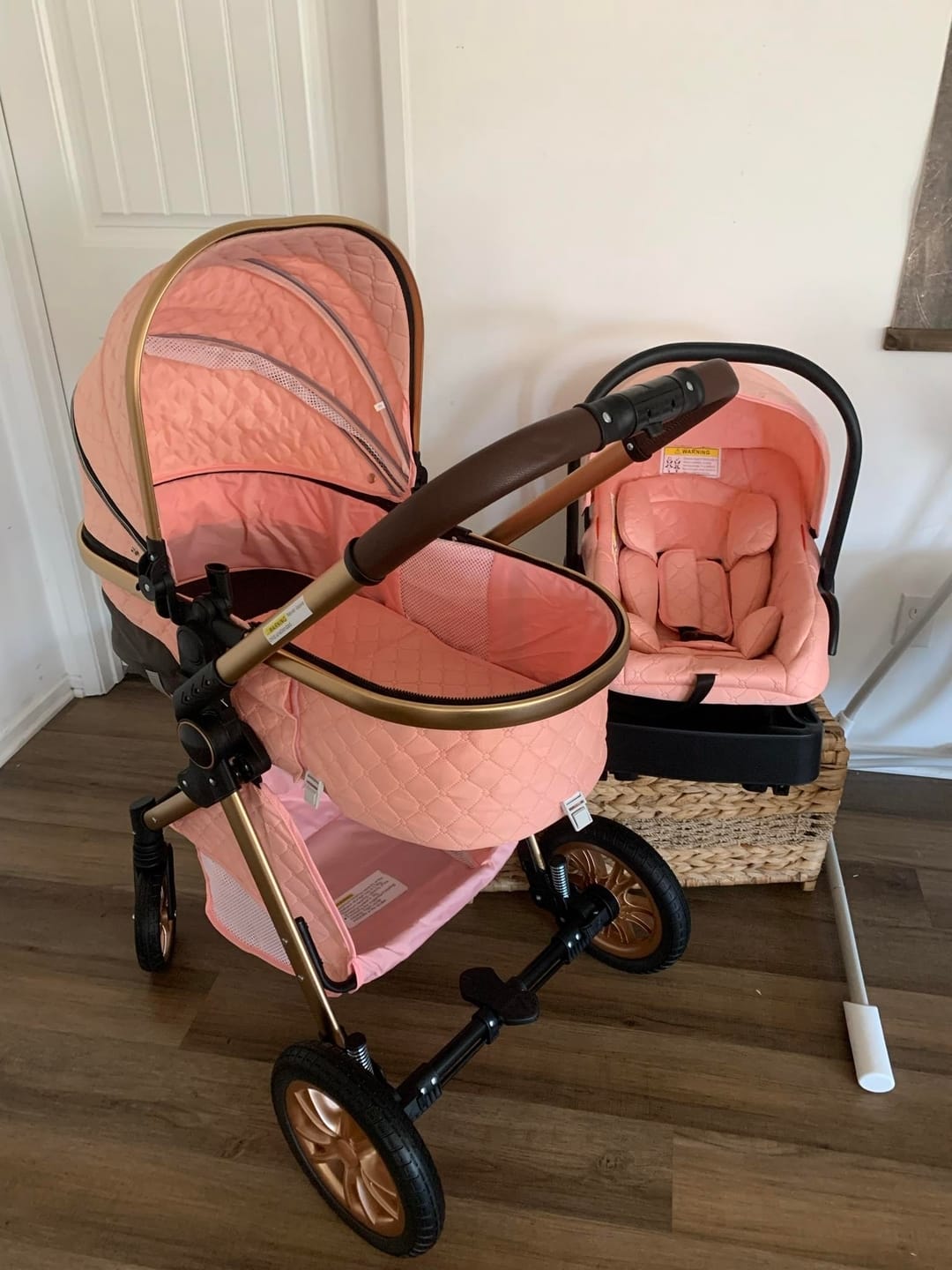 Customer photo review of Premium 3-in-1 Baby Stroller & Car Seat Combo
