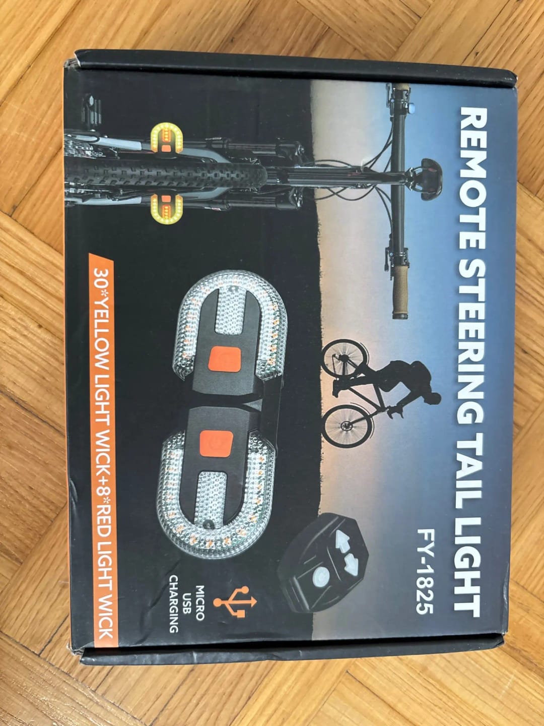 Customer photo review of Kit clignotant vélo Splity™