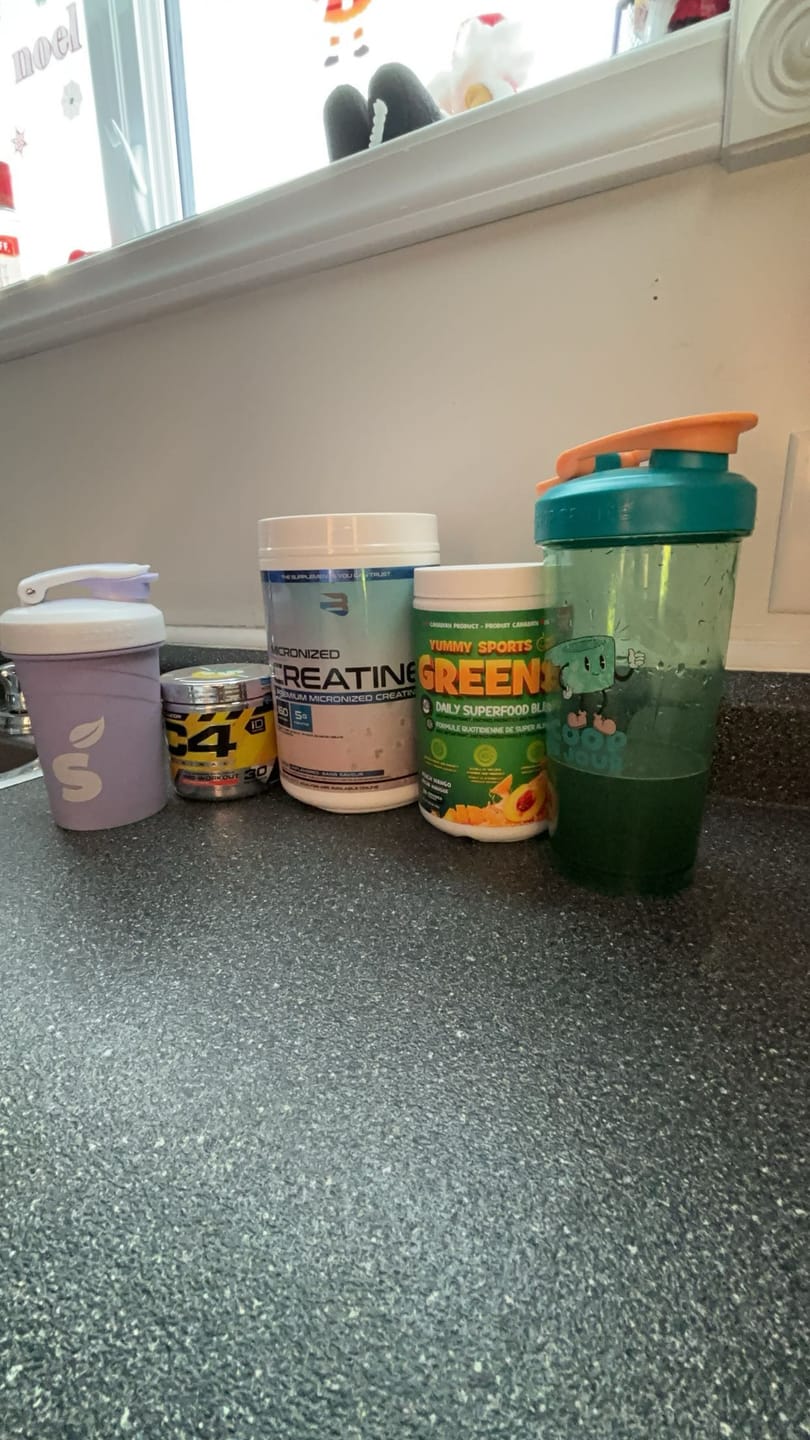 Customer photo review of Believe - Créatine Monohydrate 800g