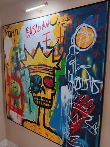 Customer review photo for Love Hearts Graffiti Art-1 #GA004