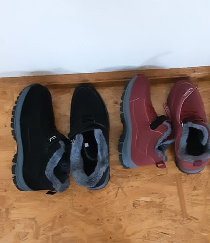 Customer photo review of Ergonomischer Klettverschluss-Stiefel mit großzügigem Zehen- und Fersenbereich - OrthoRelief