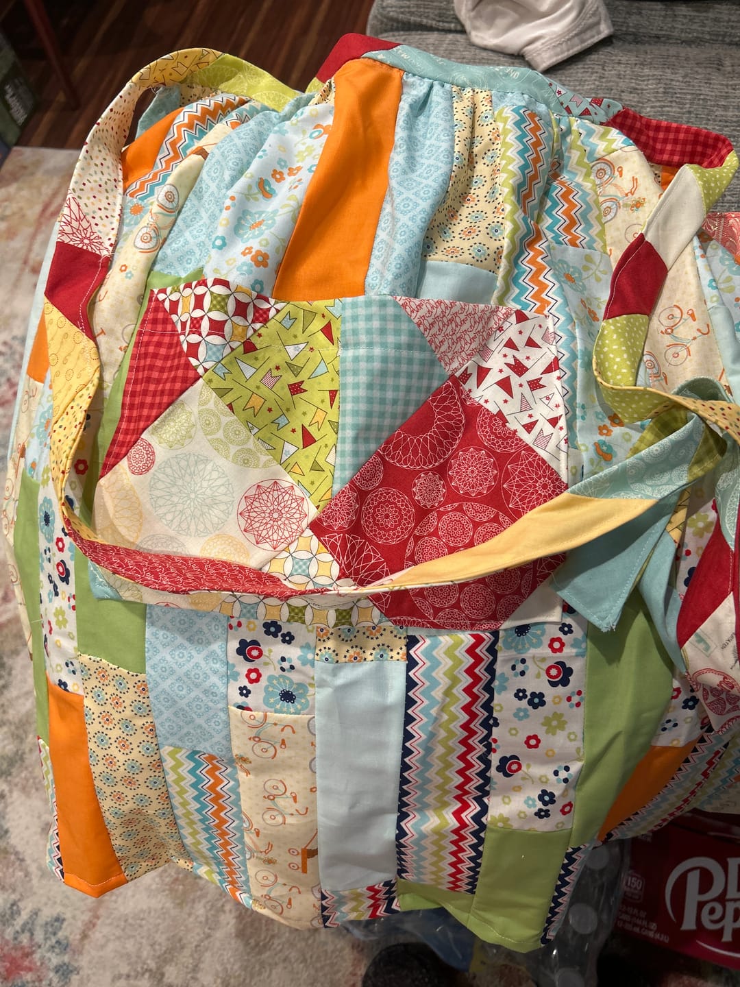 Customer photo review of Baby Lock Victory Serger with FREE Bundle