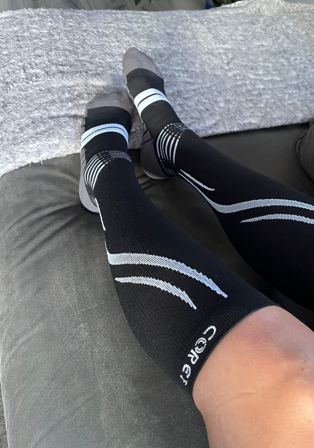 Customer photo review of Performance Pro Running Socks - Herstel & Prestaties (Unisex)