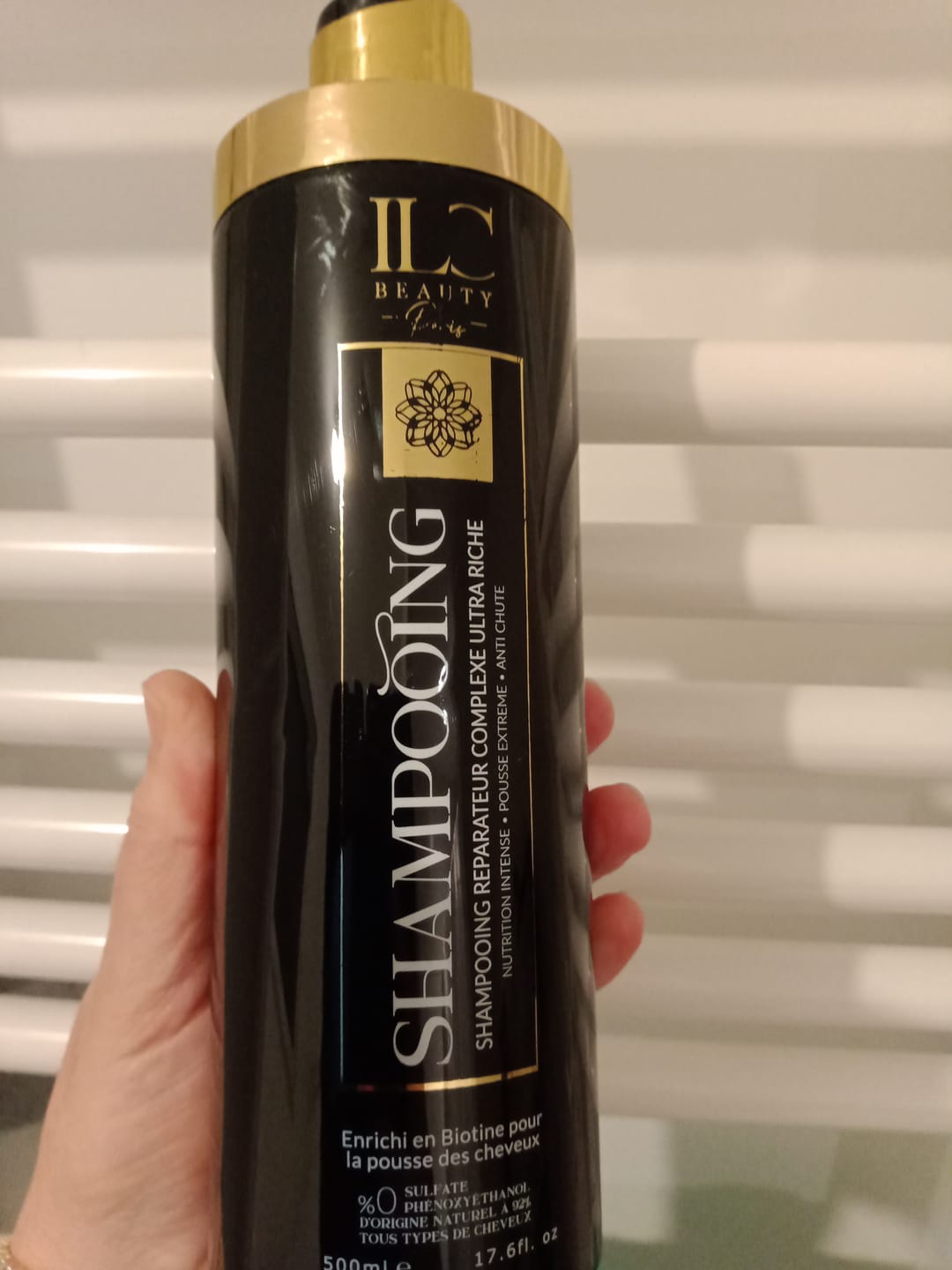 Customer photo review of Shampoing régénérant