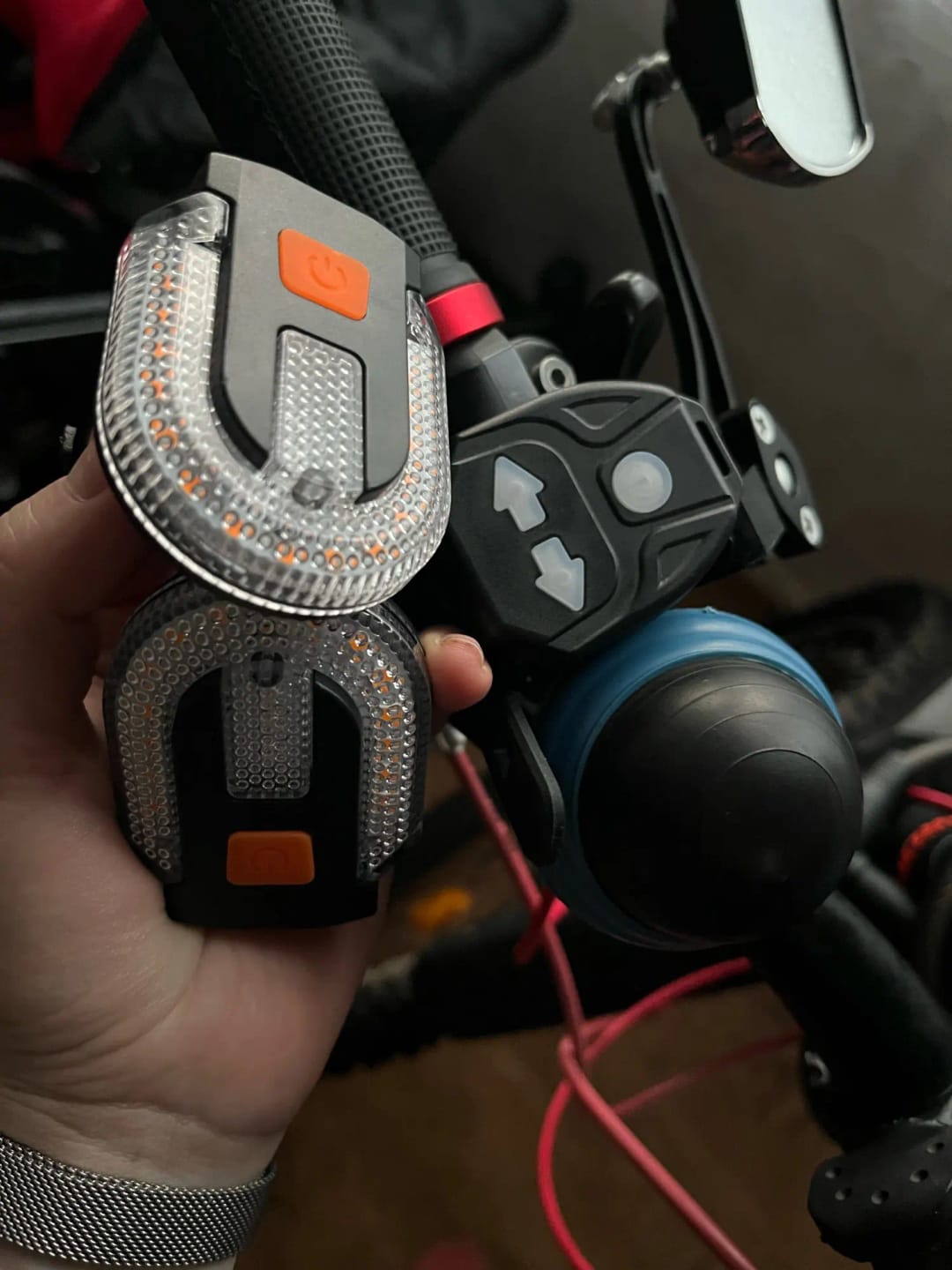 Customer photo review of Kit clignotant vélo Splity™