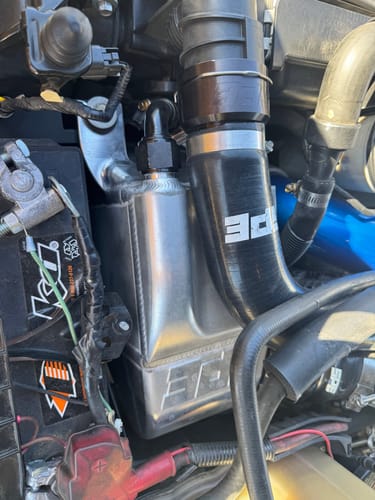 Customer photo review of SPE Motorsport 2011-2024 6.7 Powerstroke Booklung Billet Intercooler